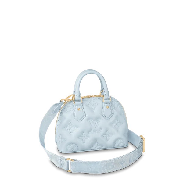 louis-vuitton-alma-bb-bubblegram-leather-handbags-M59822_PM2_Front-view-b65731512cfb.webp Louis Vuitton Alma Bb 24Cm Blue, Designer Handbags, Womens Purse, luxury bags