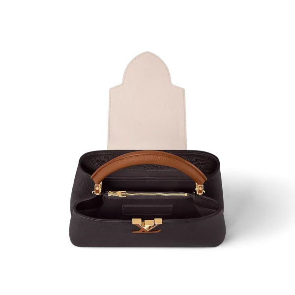 louis-vuitton-capucines-mm-M12952_PM1_Interior_20view-b0a125af82d3.webp Louis Vuitton Capucines MM M12952 Chocolate 31.5cm/ 12.2in, Designer Handbags, Womens Purse, luxury bags