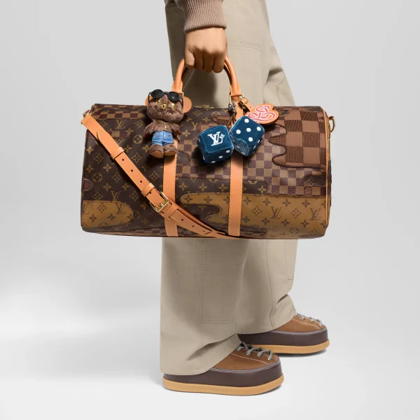 Louis Vuitton Keepall Bandoulière Bag 50cm/19.7in Brown Monogram Landscape M26119