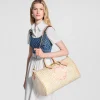 louis-vuitton-keepall-bandouliere-45-M28678_PM1_Cropped-worn-view.webp Louis Vuitton Keepall Bandoulière Bag 50cm/19.7in Banana Yellow M28678