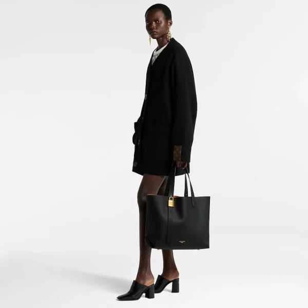 louis-vuitton-low-key-cabas-mm-69f47c98b104.webp Louis Vuitton LV Low Key Cabas MM Black M25341 47cm/ 18.5in, Designer Handbags, Womens Purse, luxury bags
