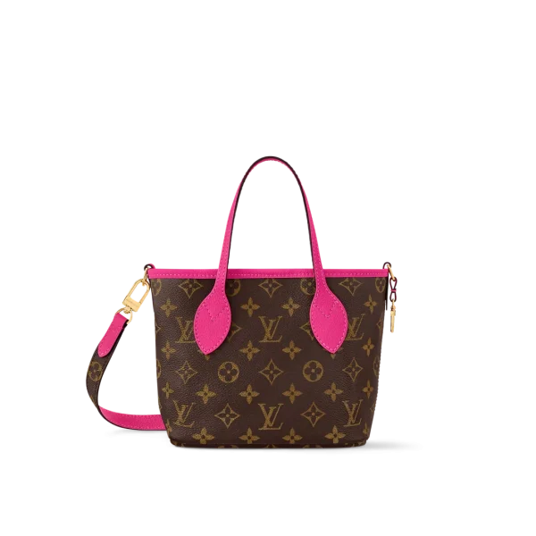 louis-vuitton-neverfull-bandouliere-inside-out-bb-M12106_PM1_Interior_20view-33645dd3cfe0.webp Louis Vuitton Neverfull Bandoulire Inside Out BB Rose Pondichery Cowhide 26.5cm M12106, Designer Handbags, Womens Purse, luxury bags