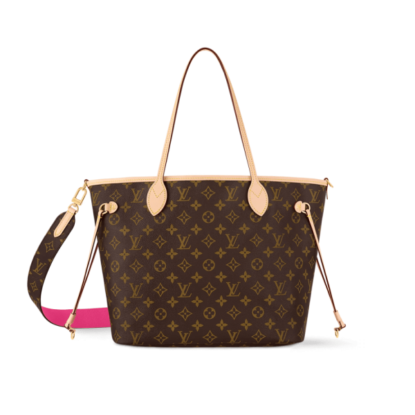 louis-vuitton-neverfull-bandouliere-inside-out-mm-M12257_PM1_Interior_20view-21e9dcc44964.webp Louis Vuitton LV Neverfull Bandoulire Inside Out Mm Rose 31Cm M12257, Designer Handbags, Womens Purse, luxury bags