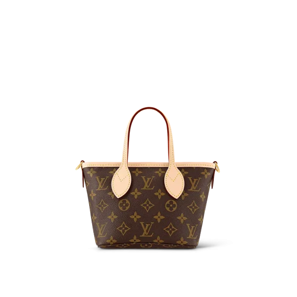 louis-vuitton-neverfull-bb-M46705_PM1_Back_20view-027cb3ac7a6b.webp Louis Vuitton Neverfull BB Beige 23.8cm M46705, Designer Handbags, Womens Purse, luxury bags