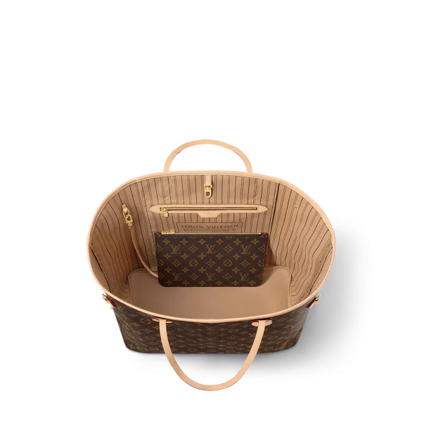 louis-vuitton-neverfull-gm-M46978_PM1_Interior_20view-9f9b88e1e6ad.webp Louis Vuitton Neverfull GM Tote Bag Monogram Canvas Beige 39cm M46978, Designer Handbags, Womens Purse, luxury bags