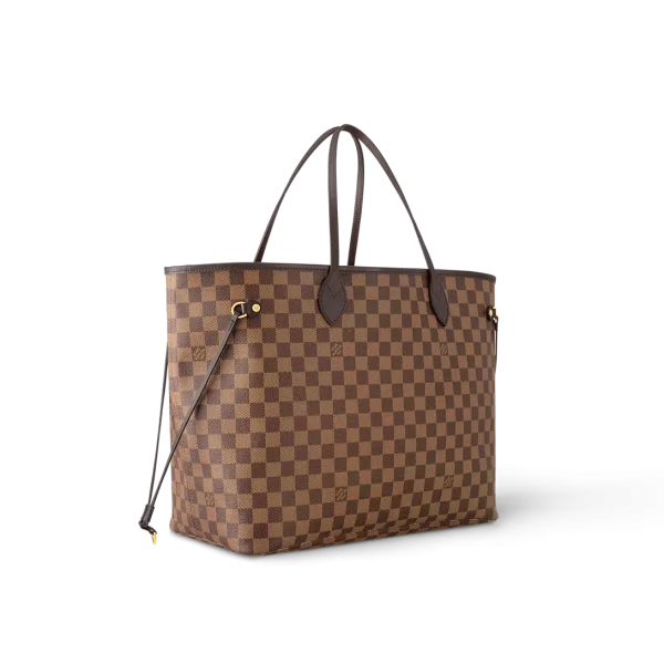 louis-vuitton-neverfull-gm-N40597_PM1_Side_20view-47e8adf23bad.webp Louis Vuitton Neverfull GM Tote Bag Damier Ebene Canvas Cerise Red 39cm N40597, Designer Handbags, Womens Purse, luxury bags