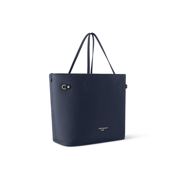 louis-vuitton-neverfull-inside-out-mm-M14994_PM1_Side_20view-1206a007d030.webp Louis Vuitton Neverfull Inside Out MM Medium Navy Tote Bag 31cm/12.2in M14904, Designer Handbags, Womens Purse, luxury bags