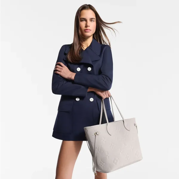 louis-vuitton-neverfull-mm-M13758_PM1_Cropped_20worn_20view-b7957aa7b04e.webp Louis Vuitton Neverfull Mm Tote Bag Brume Gray 31cm M13758, Designer Handbags, Womens Purse, luxury bags
