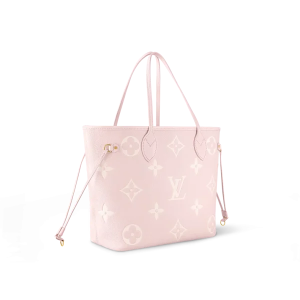 louis-vuitton-neverfull-mm-M14210_PM1_Side_20view-13da2f8fbc94.webp Louis Vuitton Neverfull MM Tote Bag Monogram Empreinte Pink/Quartz Pink/Beige 31cm M14210, Designer Handbags, Womens Purse, luxury bags