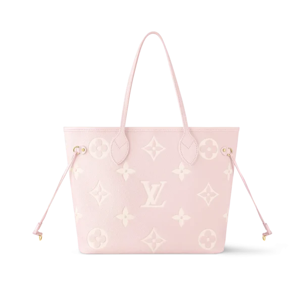 louis-vuitton-neverfull-mm-M14210_PM2_Front_20view-06c15188e3a6.webp Louis Vuitton Neverfull MM Tote Bag Monogram Empreinte Pink/Quartz Pink/Beige 31cm M14210, Designer Handbags, Womens Purse, luxury bags