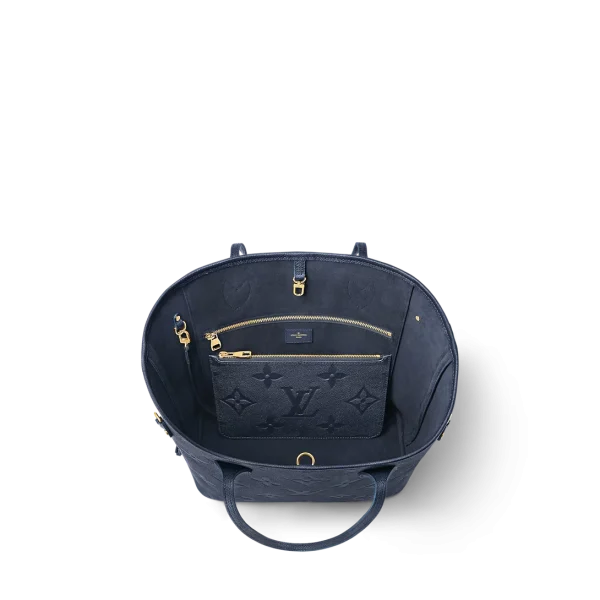 louis-vuitton-neverfull-mm-M47143_PM1_Interior_20view-de49750672a6.webp Louis Vuitton Neverfull Mm Tote Bag Navy Blue 31cm M47143, Designer Handbags, Womens Purse, luxury bags