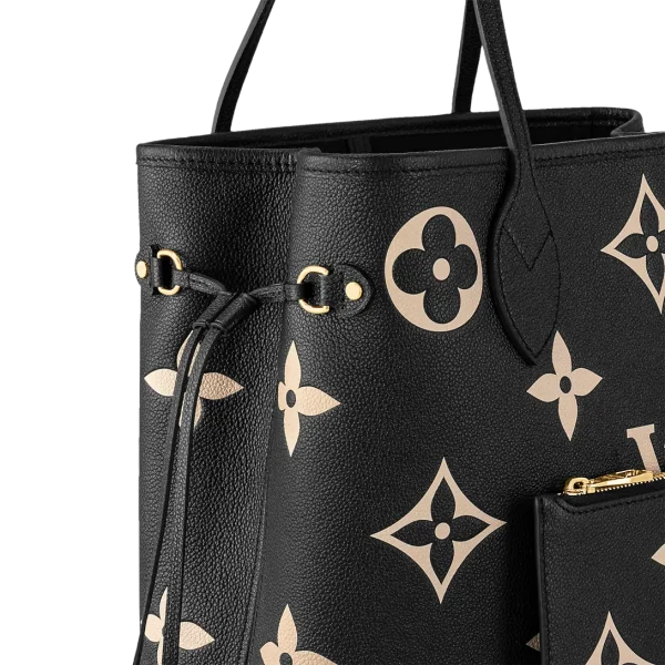 louis-vuitton-neverfull-mm-M58907_PM1_Closeup_20view-f7c0cf32a828.webp Louis Vuitton Neverfull MM Tote Bag Monogram Empreinte Black 31cm M58907, Designer Handbags, Womens Purse, luxury bags