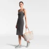 Louis Vuitton Neverfull MM Tote Bag Damier Azur Canvas Rose Ballerine 31cm N40603, Designer Handbags, Womens Purse, luxury bags