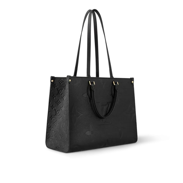 louis-vuitton-onthego-mm-M45595_PM1_Side_20view-479fd852c561.webp Louis Vuitton Onthego MM Bicolor Monogram Empreinte Leather Black M45595 35cm, Designer Handbags, Womens Purse, luxury bags