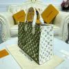 louis-vuitton-onthego-mm-m46128-m46060-3-7ddcb45b037f.webp Louis Vuitton Onthego MM Tote Monogram Empreinte ‘Kaki Beige’ 35cm, Designer Handbags, Womens Purse, luxury bags