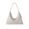 Louis Vuitton Slouchy MM Shoulder Bag Damier Azur 40cm/15.7in N00126, Designer Handbags, Womens Purse, luxury bags