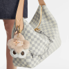 Louis Vuitton Slouchy MM Shoulder Bag Damier Azur 40cm/15.7in N00126, Designer Handbags, Womens Purse, luxury bags