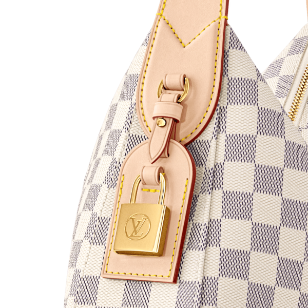 louis-vuitton-slouchy-pm-N00116_PM1_Detail_20view-51b4abce8545.webp Louis Vuitton Slouchy PM Small Damier Azur Shoulder Bag 33cm/13in N00116, Designer Handbags, Womens Purse, luxury bags