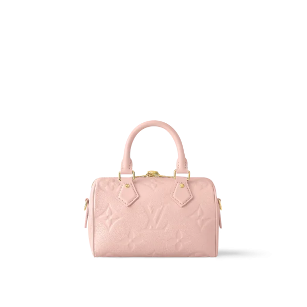 louis-vuitton-speedy-bandouliere-20-M47136_PM1_Back_20view-c998e1826a88.webp Louis Vuitton Speedy Bandoulire 20 Monogram Empreinte Opal Pink 20.5cm M47136, Designer Handbags, Womens Purse, luxury bags