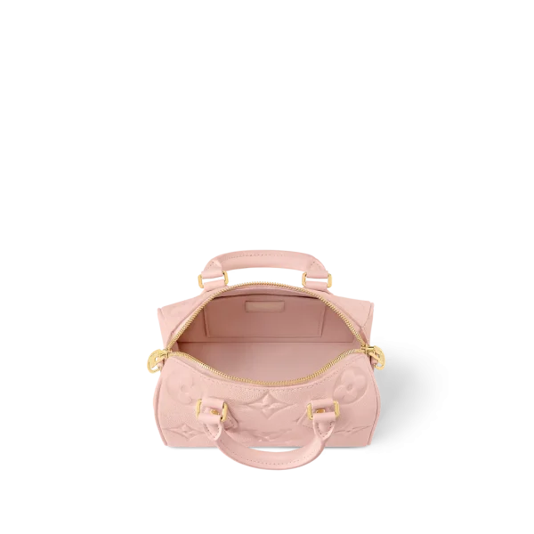 louis-vuitton-speedy-bandouliere-20-M47136_PM1_Interior_20view-597e2afc1d4e.webp Louis Vuitton Speedy Bandoulire 20 Monogram Empreinte Opal Pink 20.5cm M47136, Designer Handbags, Womens Purse, luxury bags