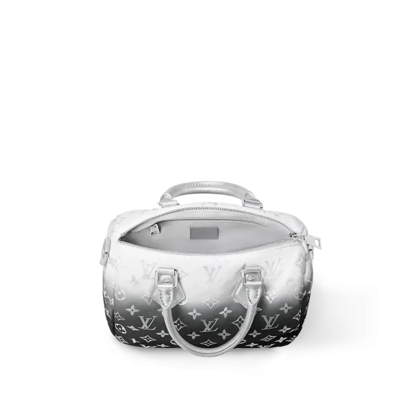 Louis Vuitton Speedy Bandouliere 25 Frost Gardiant Silver 25cm M11848, Designer Handbags, Womens Purse, luxury bags