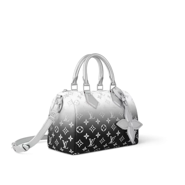 Louis Vuitton Speedy Bandouliere 25 Frost Gardiant Silver 25cm M11848, Designer Handbags, Womens Purse, luxury bags