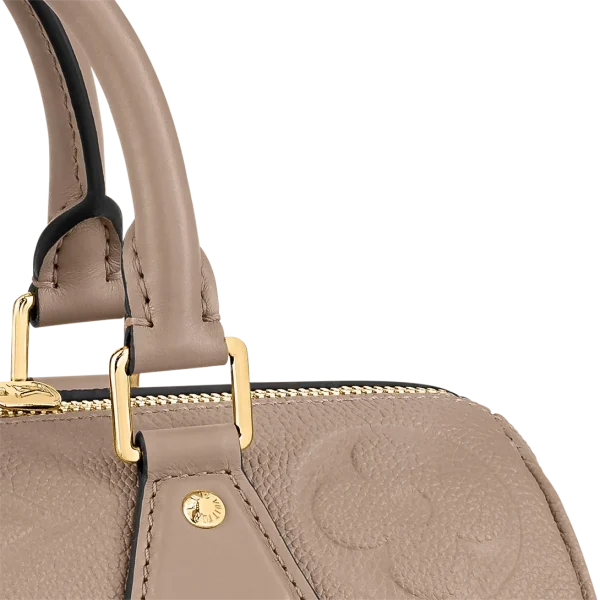 Louis Vuitton Speedy Bandoulire 25 Monogram Empreinte Tourterelle 25cm M59273, Designer Handbags, Womens Purse, luxury bags
