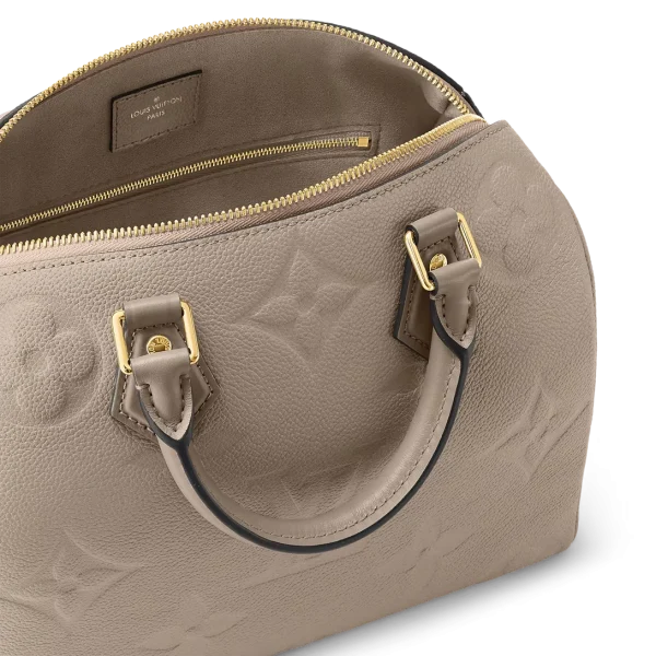 Louis Vuitton Speedy Bandoulire 25 Monogram Empreinte Tourterelle 25cm M59273, Designer Handbags, Womens Purse, luxury bags