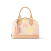 lvB1-1-6-3ad1e4ef50bf.webp Louis Vuitton Alma Bb Damier Canvas Peach 23Cm N40516, Designer Handbags, Womens Purse, luxury bags