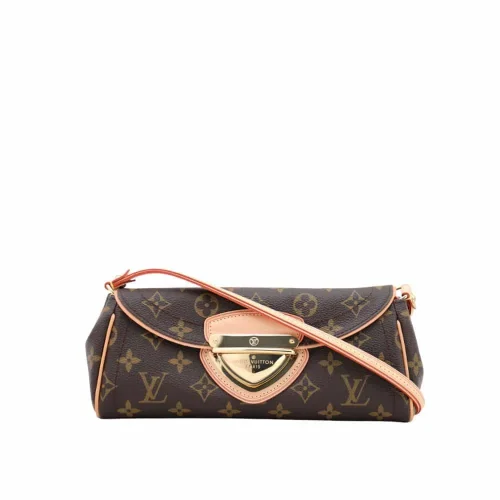 lvb02-28-1-51ae3fa6de04.webp Louis Vuitton Monogram Beverly Pochette Brown 25Cm, Designer Handbags, Womens Purse, luxury bags