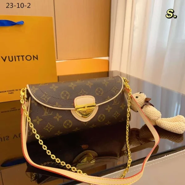 lvb02-28-f5c8a33d76ca.webp Louis Vuitton Monogram Beverly Pochette Brown 25Cm, Designer Handbags, Womens Purse, luxury bags