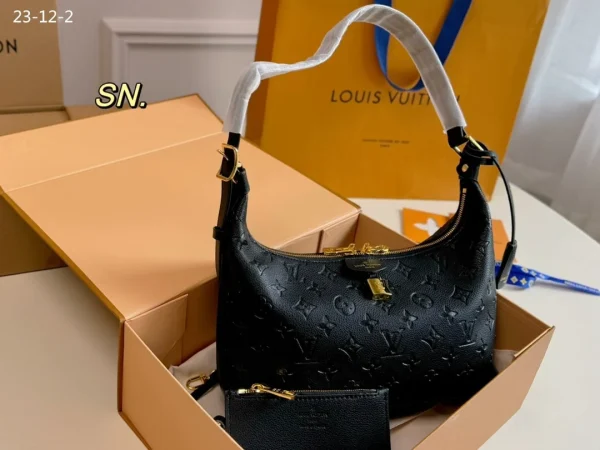 lvb73-3-8e792188fd01.webp Louis Vuitton Sac Sport Bag Monogram Empreinte Black 26Cm M46610, Designer Handbags, Womens Purse, luxury bags