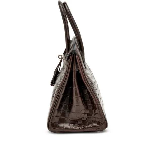 Havane Matte Niloticus Crocodile Birkin 30