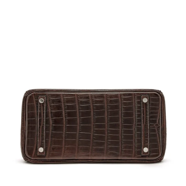 Havane Matte Niloticus Crocodile Birkin 30