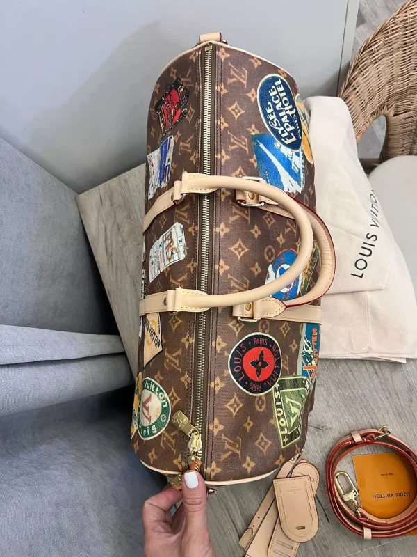 photo-2024-06-22-14-31-18-5b55c20cb285.webp Louis Vuitton Keepall Bandoulire 45 Other Monogram Canvas Travel 45cm M24960, Designer Handbags, luxury bags
