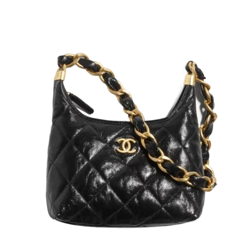small-hobo-bag-black-shiny-lambskin-gold-tone-metal-shiny-lambskin-gold-tone-metal-packshot-artistique-vue1-as4922b1689794305-9542494519326.webp Small Hobo Bag