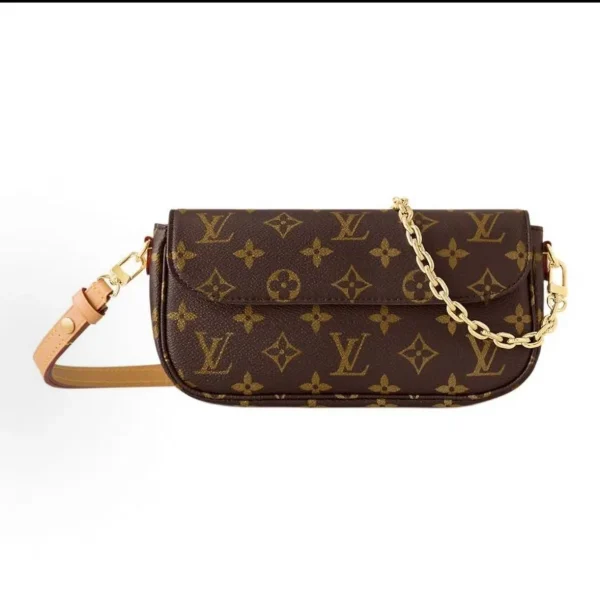 433c00ecaef939a85b227d7ee7c48f39 LOUIS VUITTON WALLET ON CHAIN IVY-M83370-Chanel Long Vanity With Chain White 19.5cm/7.7in, Designer Handbags, Women's Purse, Luxury Bags